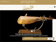 Tablet Screenshot of benditaextremadura.com